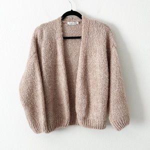 Studio Parisien Cozy Tan Women's Sweater